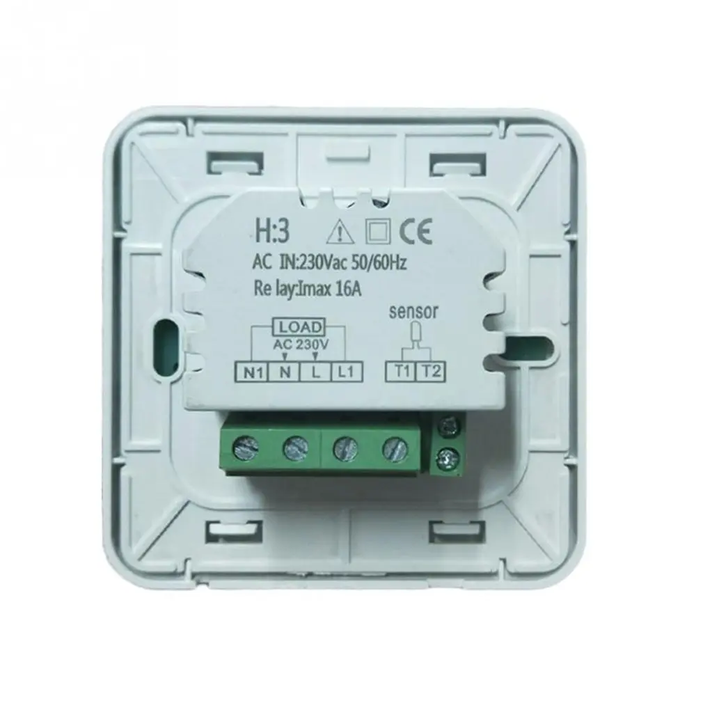 

Thermoregulator Touch Screen Heating Thermostat for Warm Floor Electric Heating System Temperature Controller With Kid Lock