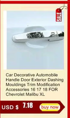 Car Automobile Decorative Wing Mirror Rear Bumper Trunk Exterior Fashion Modification Mouldings Accessory 18 19 FOR Peugeot 301