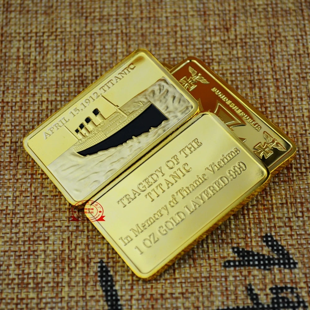 

1912-2022 Royal Mail Steamship The 110th Anniversary of Titanic Gold Bar