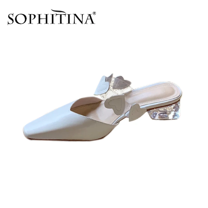 SOPHITINA/Новинка Женские босоножки высокого качества из коровьей кожи Удобная