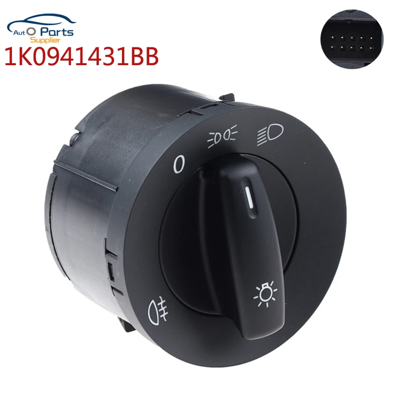 Для VW Golf MK5 MK6 Jetta Tiguan Passat B6 CC 2004 2005 2006 2007-2013 головной светильник переключатель туман