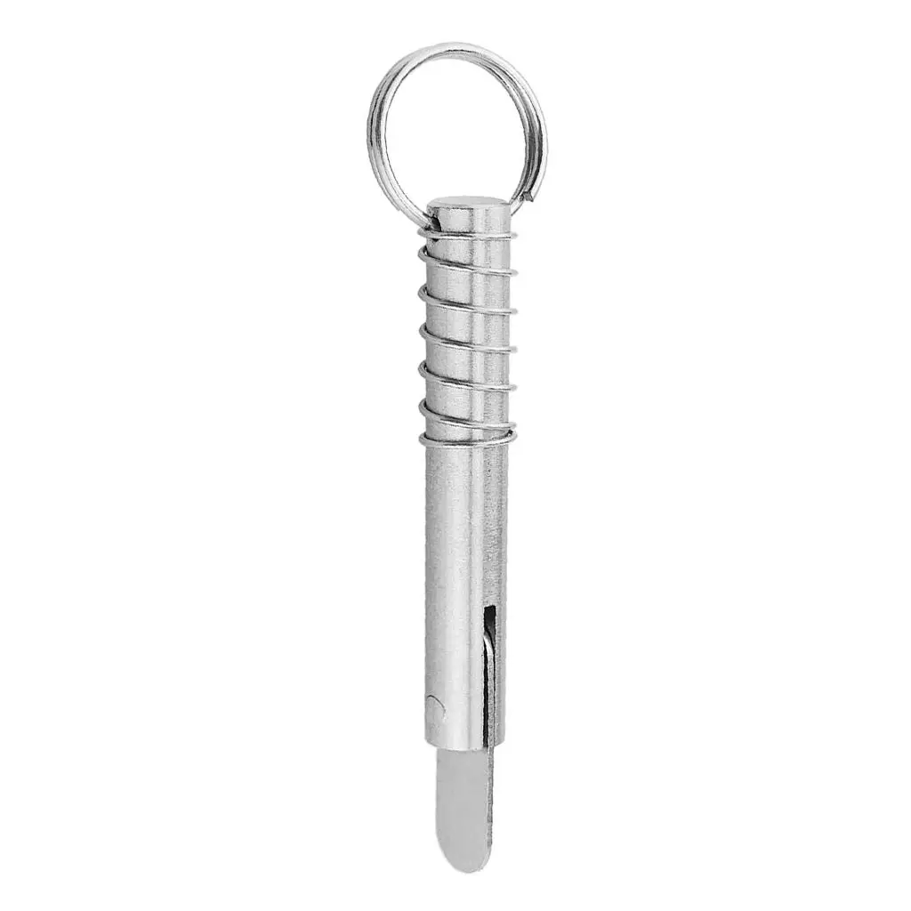 

Bimini Quick Release Pins Marine Stainless Steel Drop Cam Spring Boat Accessories Marine for Kayak Canoe Boat Silver