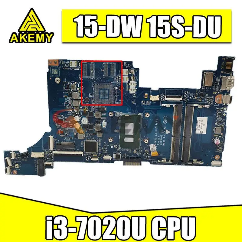 

Для ноутбука HP 15-DW 15S-DU, материнская плата i3-7020U, центральный процессор, флэш-дисплей 50, флэш-дисплей, флэш-карта памяти, флэш-память DDR4 100%, прот...