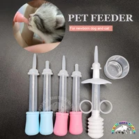 20pcs pet dog cat nursing feeding bottle puppy kitten bottle 3ml 5ml animal baby feeder pet products