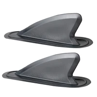 2 pieces inflatable center fins stand up paddle board fin and fin case