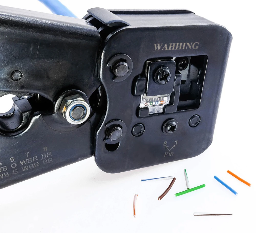 50/100 шт. Rj45 разъем Cat5e Cat6 сетевой неэкранированный 8Pin модульный utp rj45 заглушки