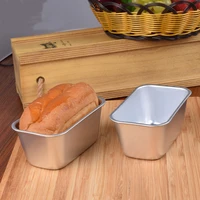 non stick rectangular loaf pan carbon steel bellows cover toast box mold bread mold eco friendly baking tools for cakes