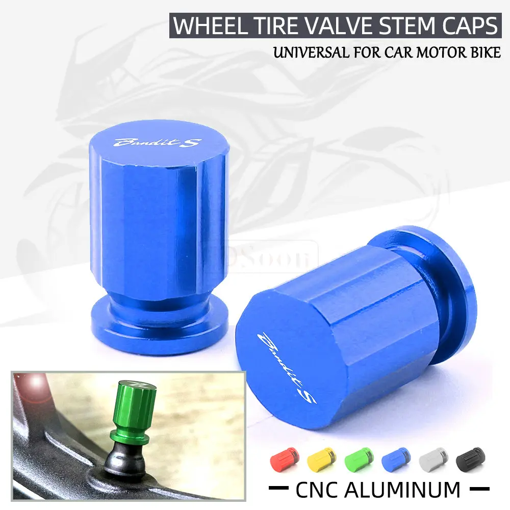 

Для SUZUKI BANDIT GSF 1250S 1250 1200 250 400 650 GSX650F Мотоцикл с ЧПУ Алюминий аксессуары колеса крышки стержня вентиля шины чехлы