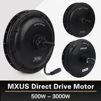 MXUS Wheel hub motor 72V 3000W 60V 1500W Electric Bike Motor 48V 1000W 500W  Brushless Driect Drive Motor E-bike Motor  Powerful