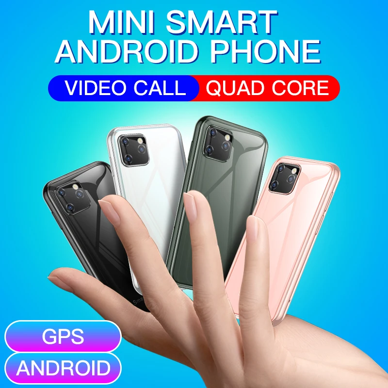 Мини-смартфон SOYES XS11 2 5 дюйма 3G 1 ГБ ОЗУ 8 Гб ПЗУ четырехъядерный процессор Google Play