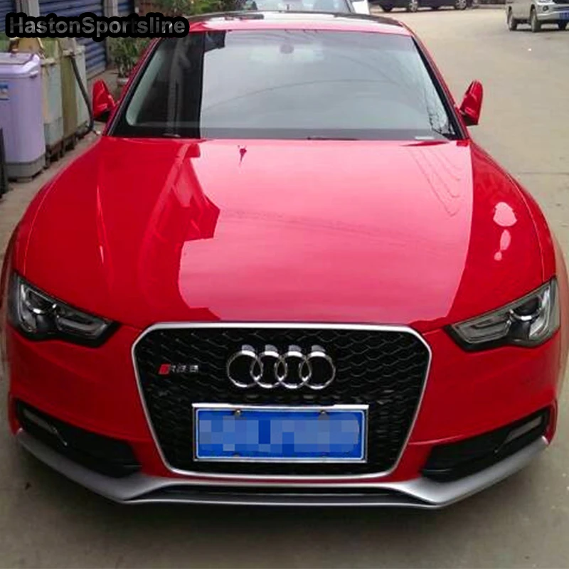 Для Audi A5 Modified RS5 Style передняя крышка Центральная решетка Стайлинг автомобильной
