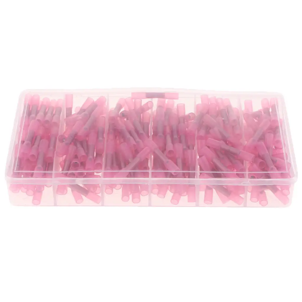 

Красные термоусадочные клеммы соединителя 18-22AWG 240