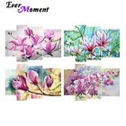 Набор для алмазной живописи, квадратная картина из смолы с цветочным рисунком, 4M044