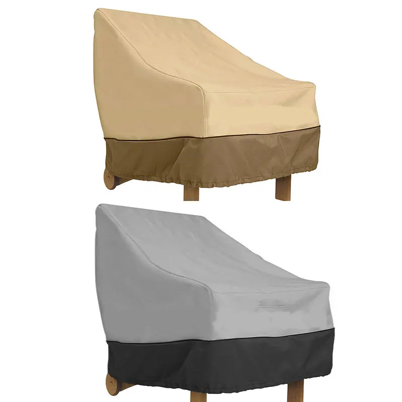 

Furniture Oxford Fabric Cover Waterproof Dustproof Solid Chair Sofa Cover Outdoor Garden Household Products High Quality