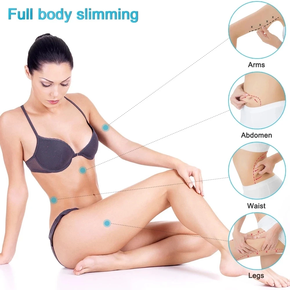 

Salon Use 6 in 1 Ultrasonic RF Vacuum lipolaser for Body and Face Cavitation Machine Body Slimming