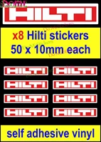 8 hilti tools motorsport sponsor stickers van truck toolbox workshop car vinyl decals car sticker car styling jdm waterproof pvc