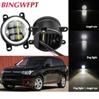 Противотуманные фары для Mitsubishi ASX RVR Outlander Sport 2013-2015, светодиодные противотуманные фары, автомобильный бампер, противотуманные фары 12 В для TRITON L200 OUTLANDER 2 PAJERO