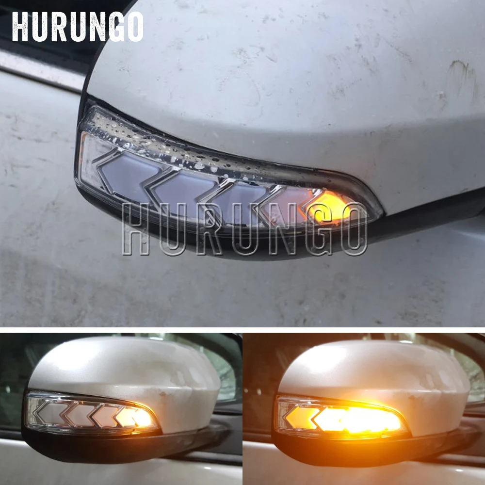 Светодиодный индикатор динамического поворота для Toyota Camry Corolla задний зеркальный