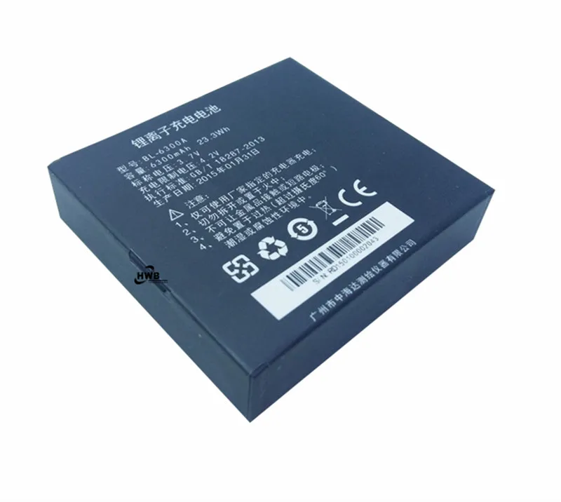 1 шт Высокое качество Hi-Целевая батарея BL-6300A для Hi-target GPS IHAND20 ручной 20 сбора данных