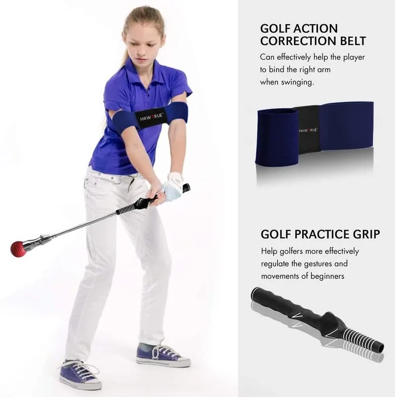 Как настоящий Гольф взмах сцепление для правой руки в гольф учебное пособие игры