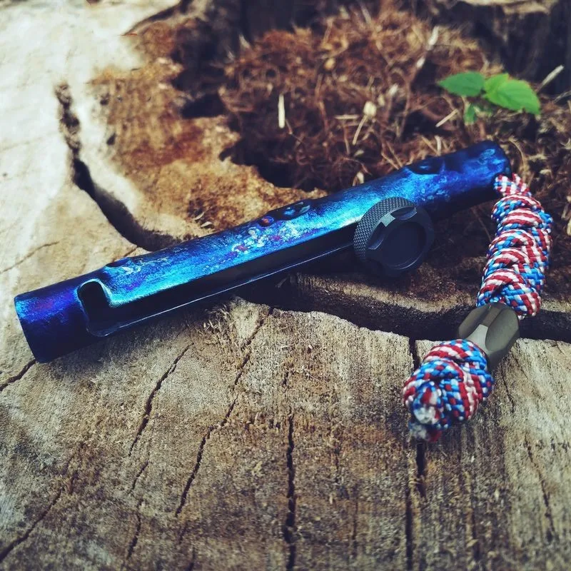 Титановая тактическая крутая палка болт K Stick нож EDC Бамбуковая Самозащита для