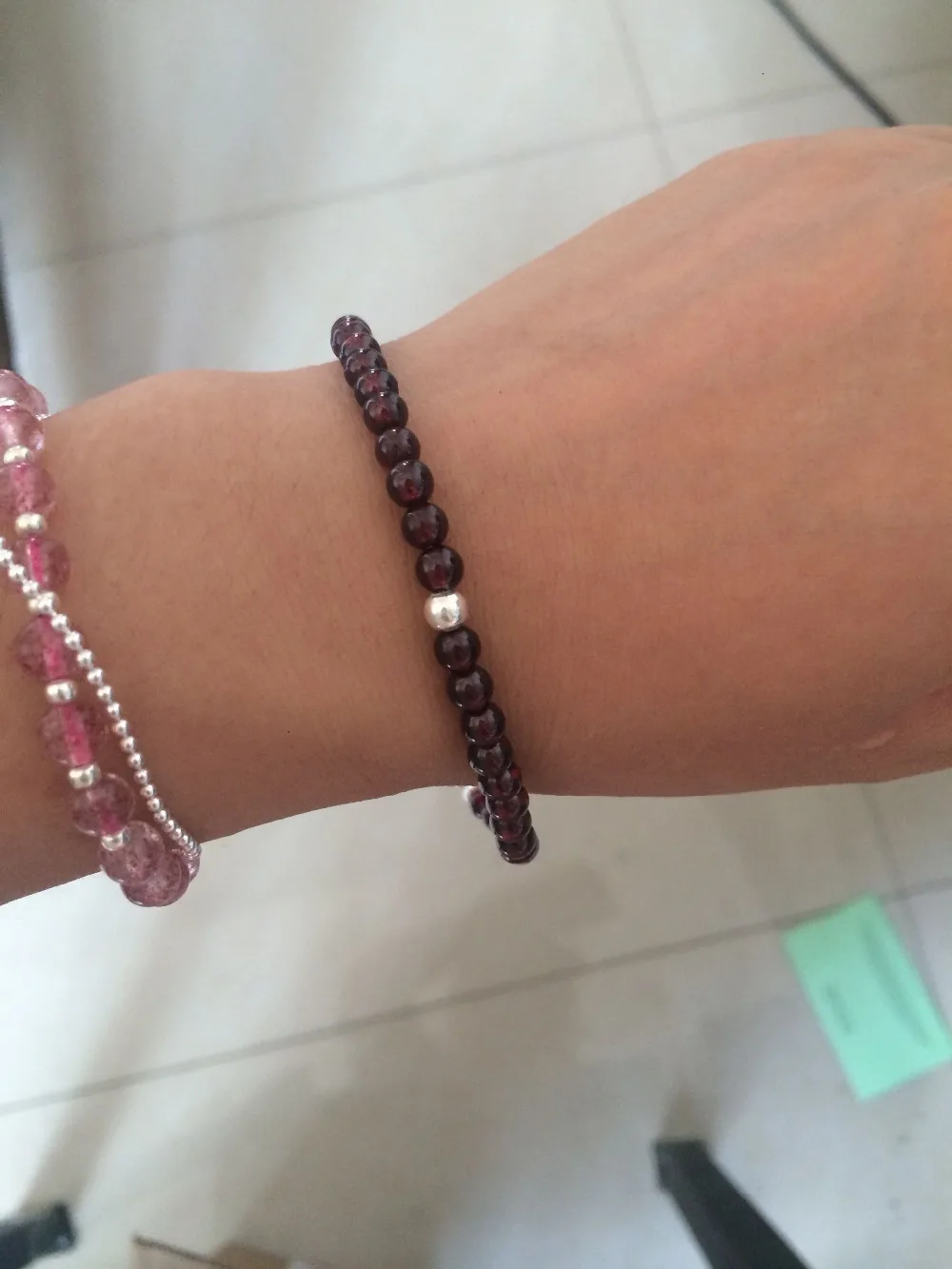 Реальный. 100% Оригинальные серебряные ювелирные изделия Круглый 5 мм натуральный