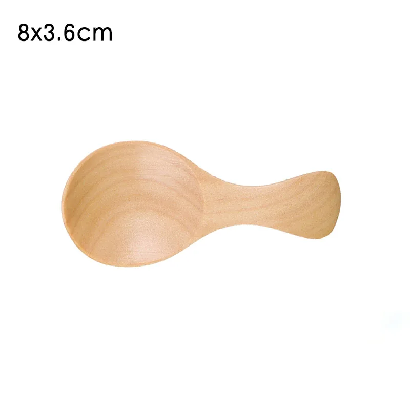 Деревянная ложка журнала Цвет/темно Цвет приправа Совок Мини комбайн для