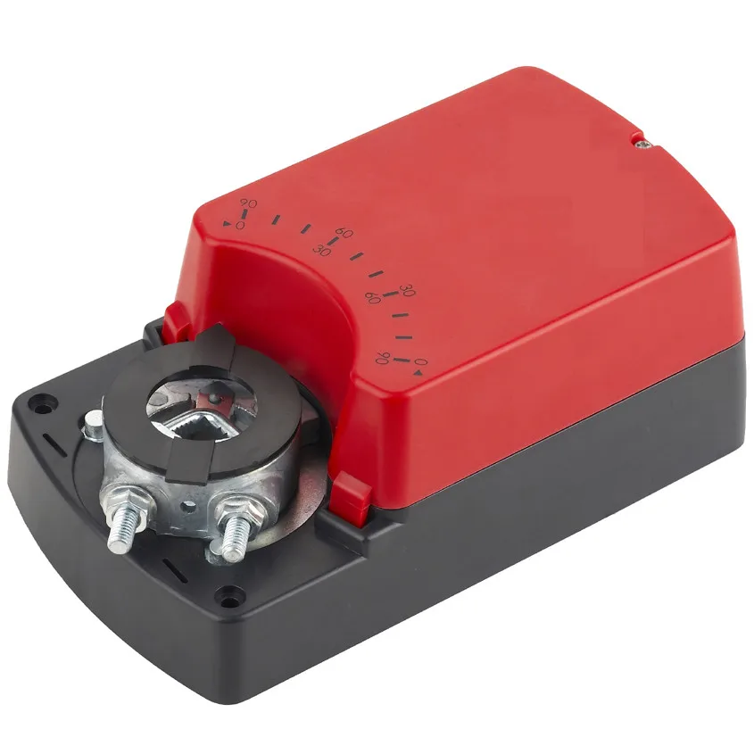 Modulating Damper Actuator For HVAC Ventilation Duct System Analog control signal feedback valve actuator 24V AC100-240V