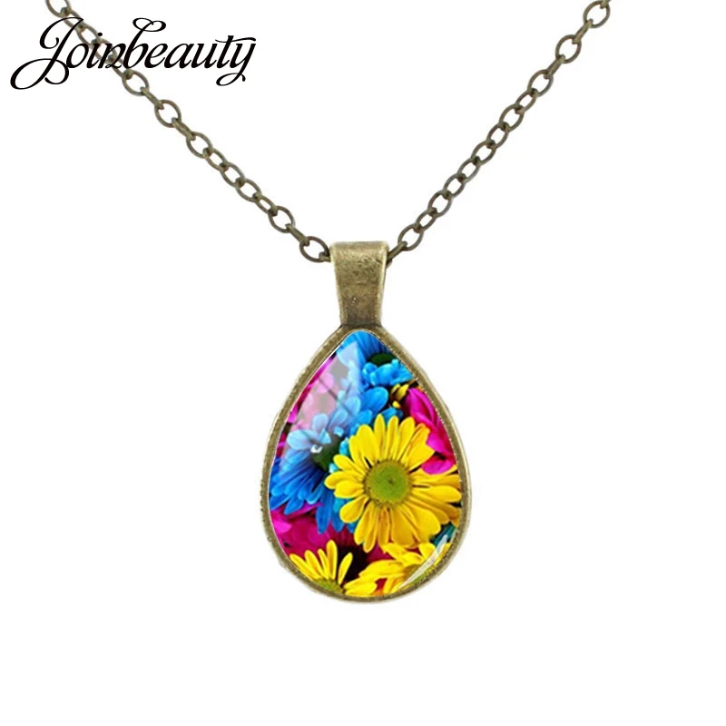 JOINBEAUTY хризантемы цветок кактус Ботанический рисунок женский винтажный