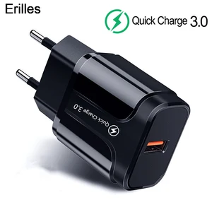 3a quick charge 3 0 usb charger for iphone 11 pro 8 eu wall mobile phone charger adapter qc3 0 fast charging for samsung xiaomi free global shipping