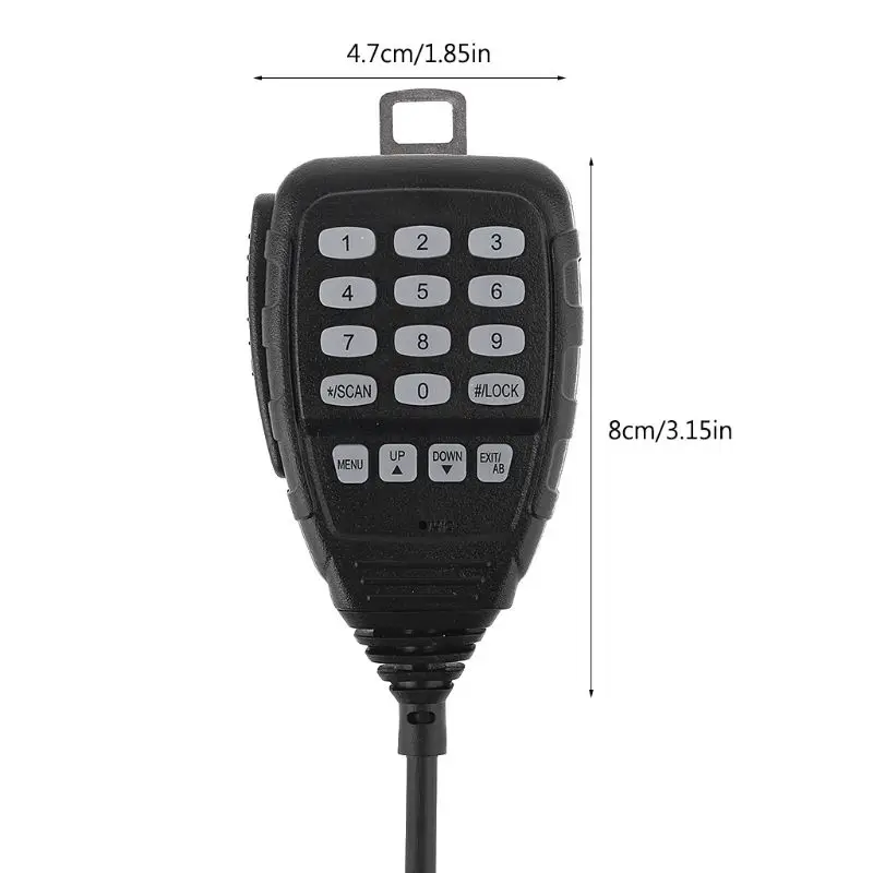 DTMF динамик микрофон для QYT KT-8900D KT-8900 KT8900R KT-7900D Mini-9800 KT8900 автомобильные Мобильные
