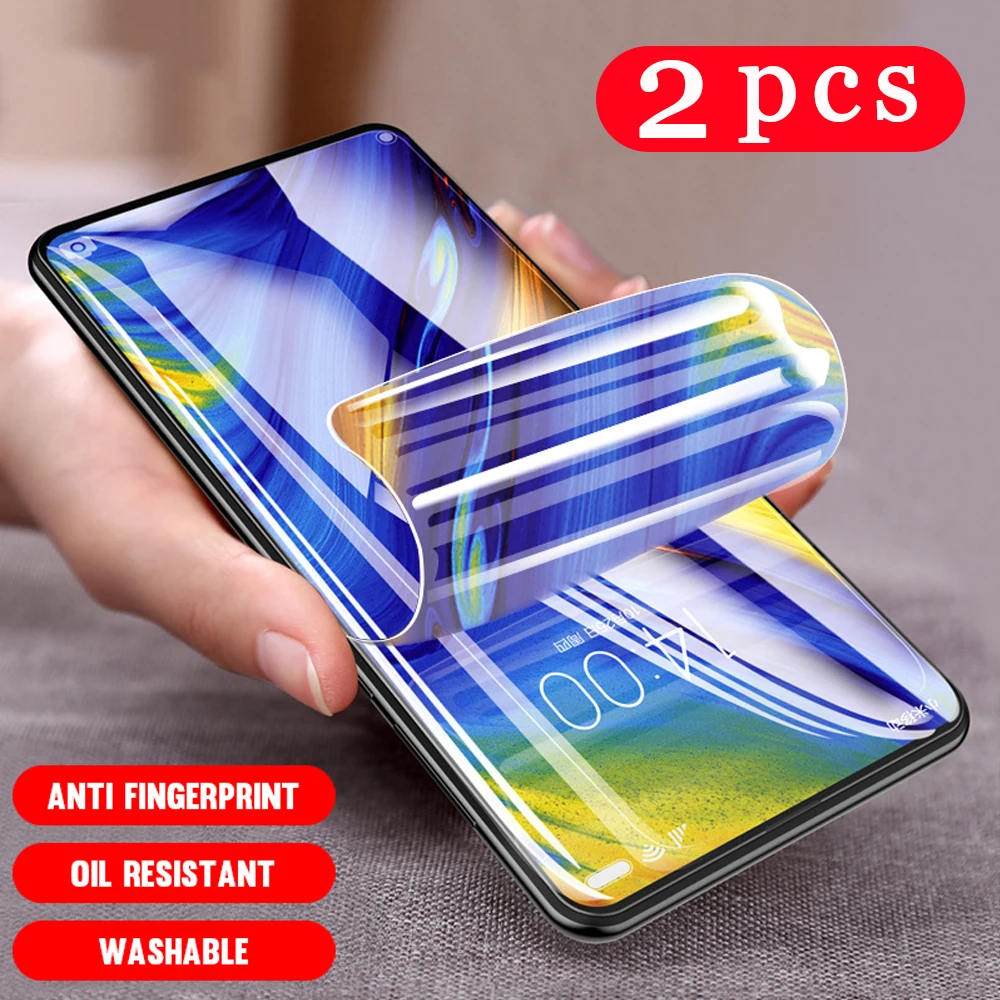2 шт. Гидрогелевая Защитная пленка для huawei y9s y9 prime 2019 2018|Защитные стёкла и плёнки