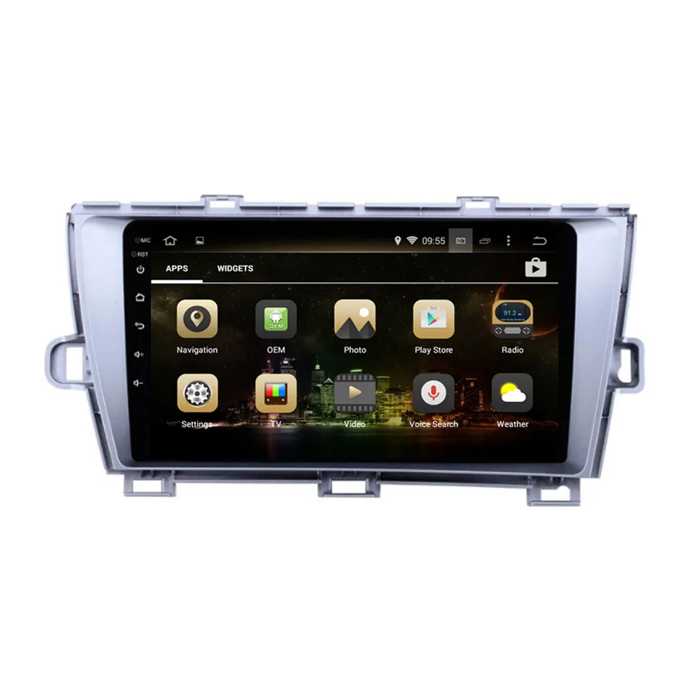 Восьмиядерный Android 9 0 PX6/PX5/PX30 подходит для TOYOTA PRIUS левое/правое Вождение 2009 2014 2015