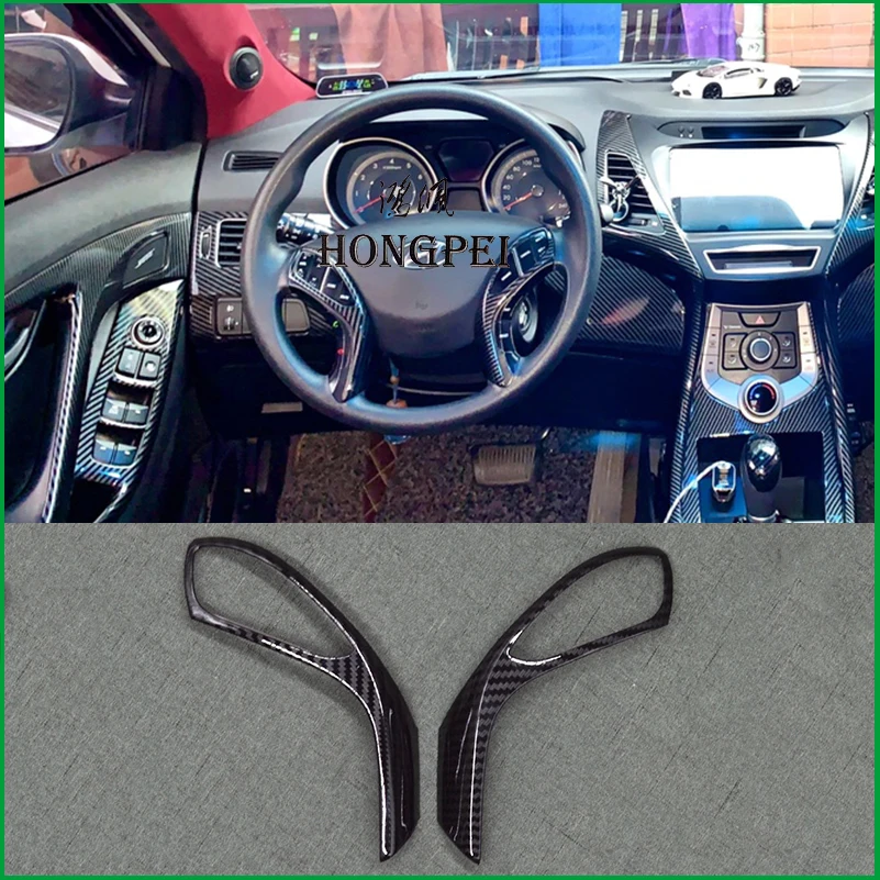 Отделка на руль из АБС пластика декоративная кнопка управления рамка наклейка с