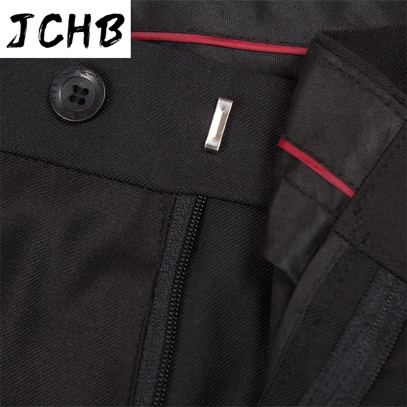 

+ Jacket Pants Men Formal Business Suits Pants Chinese Tunic Suits Black New Arrival Traditional Mandarin Plus Size XXXXL F048