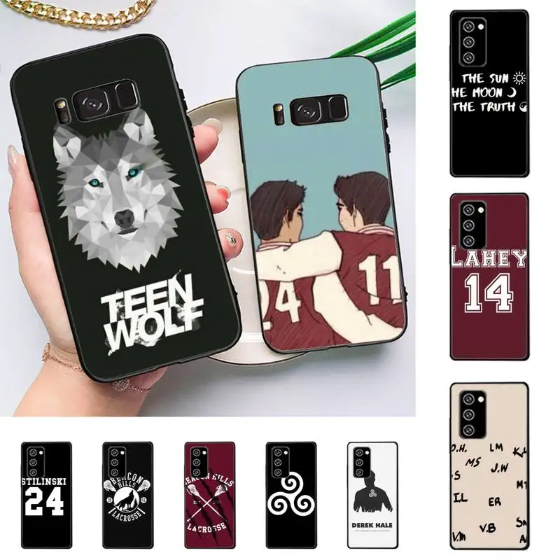 

Dylan O'Brien Teen Wolf Phone Case For Samsung Galaxy Note10Pro Note20ultra cover for note20 note10lite M30S Back Coque