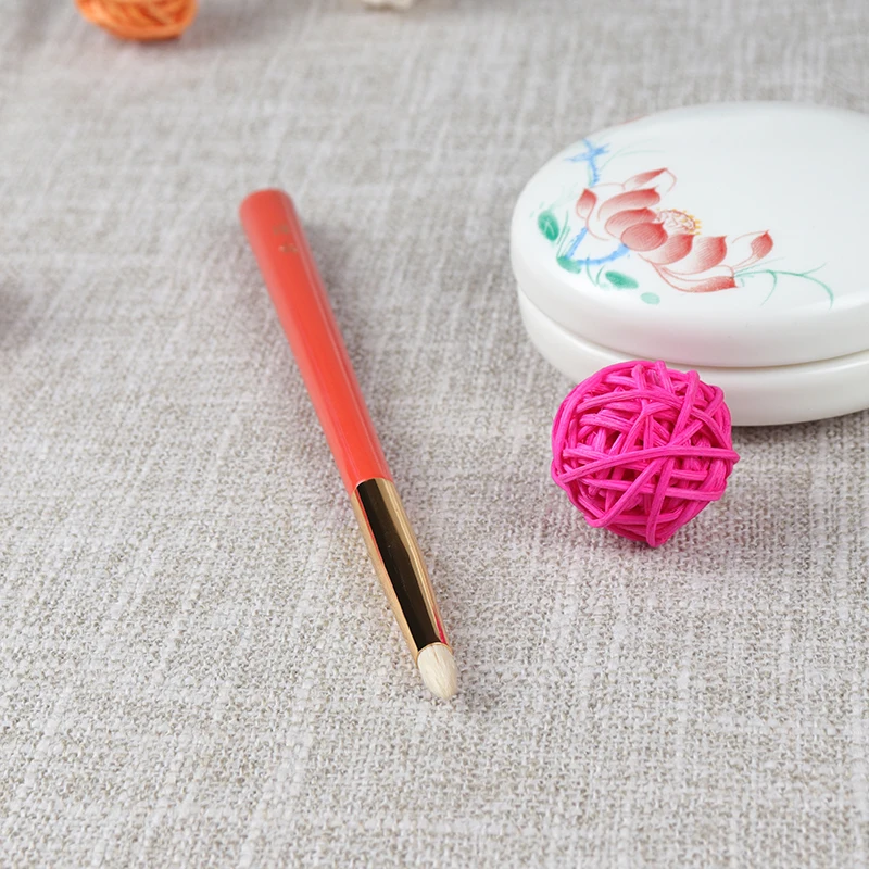 406 Профессиональная Кисть для макияжа маленький карандаш кисть теней век мягкая