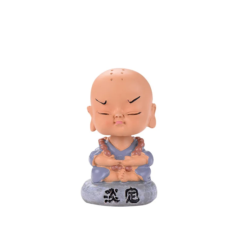 Молясь удачи монах может встряхнуть голову украшение дома аксессуары фигурка