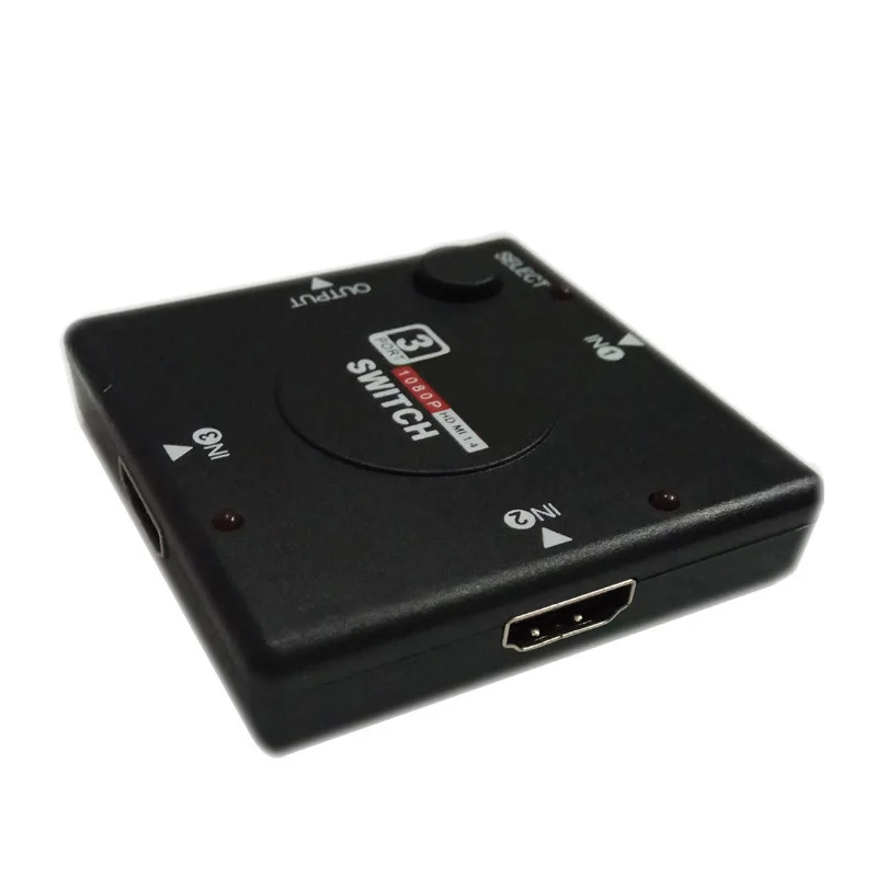 3 портовый сплиттер Nworld коммутатор 1x3 Mini HDMI совместимый порт входа 1 выход KVM