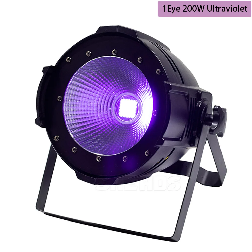 1Eye 200W UV 1 шт. 200 Вт COB Stgae светильник 4x100 Вт Led Blinder 100 Вт RGBWA UV 6в1/5в1/4в1/Холодный теплый белый DJ Par Точечный светильник для баров и театров - Цвет: 1Eye 200W UV