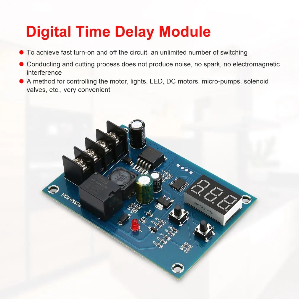 XH-M603 цифровой светодиодный дисплей модуль управления зарядкой для хранения