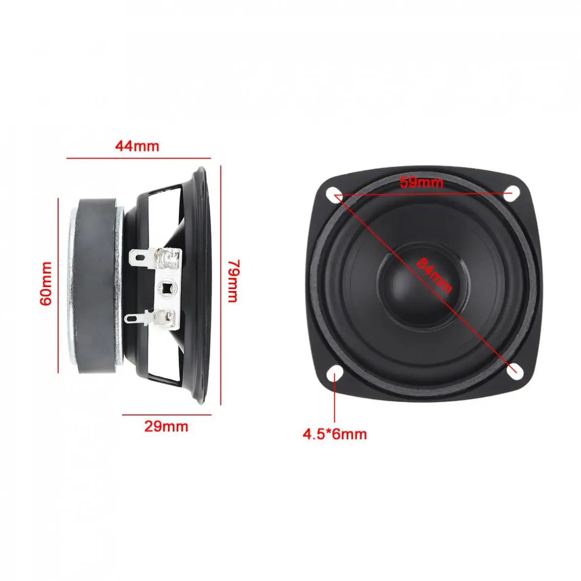 15 Вт Портативный Wterproof твитер полночастотный динамик резиновый автомобильный