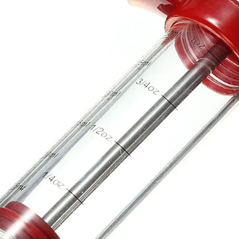 

Stainless Steel Spice Syringe Marinade Injector Flavor Syringe Cooking Meat Poultry Turkey Chicken Kitchen BBQ Tool
