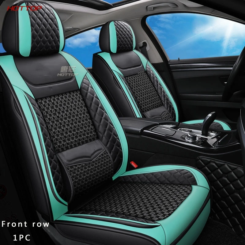 

1 шт., кожаный чехол для автомобильных сидений Volkswagen Polo Sedan Passat Golf 7 5 6 Tiguan