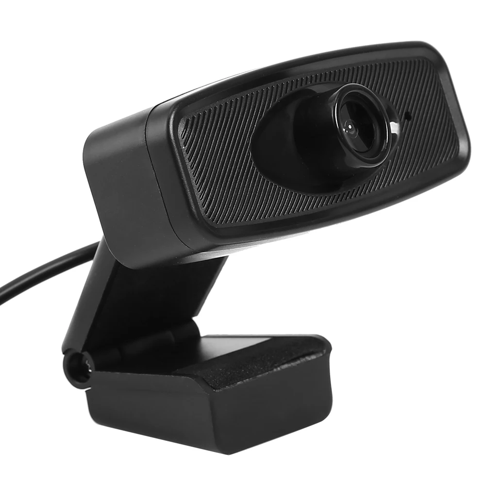 

HD 720P Web Camera Set Driver Free Webcam Household with External Microphone USB Computer Accessories for Computer