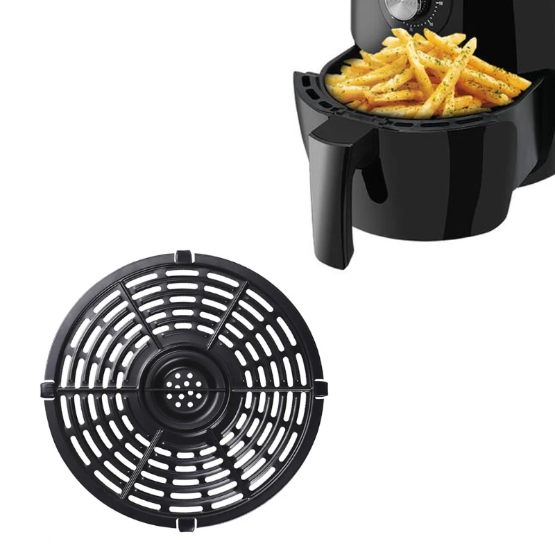 

Air Fryer Steaming Crisper Plate Non-Stick Fry Grill Pan Replacement Steamer Rack Dishwasher Safe Air Fryer Accessories Kitchen