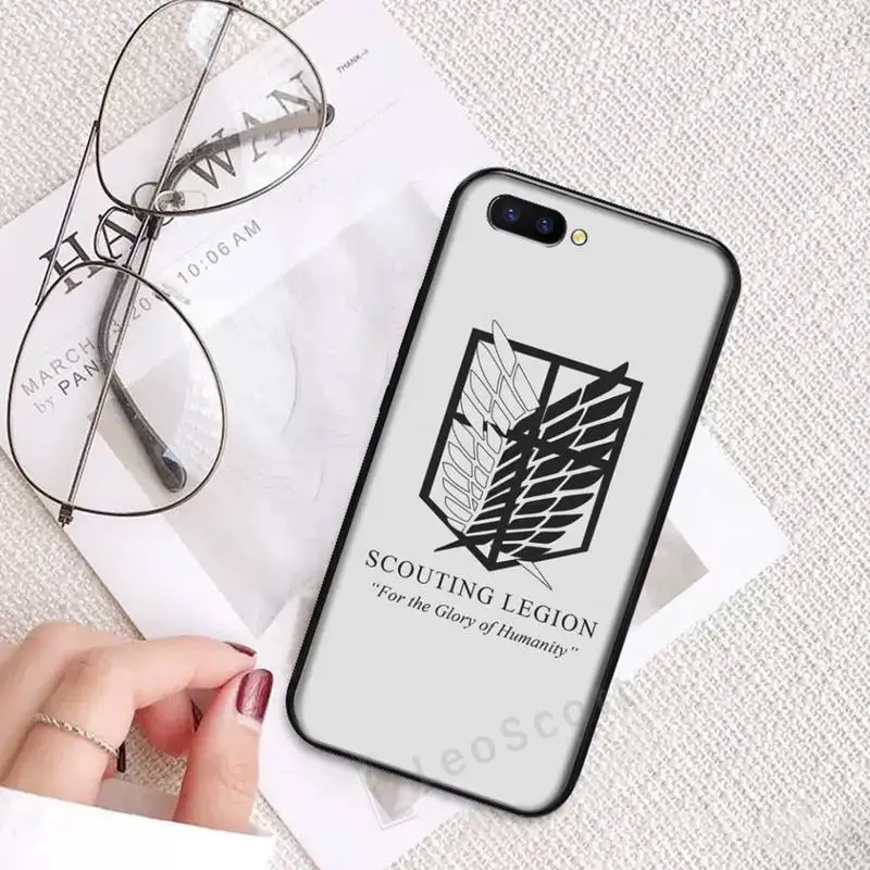 

attack on titan anime Phone Case For OPPO Realme Reno 2 3 5 6 R99S R11 R11S R15 R17 PLUS Dream pro Z X