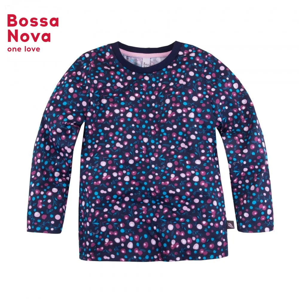 Лонгслив для девочек 'Синяя птица' BOSSA NOVA 173Б 171|Толстовки и кофты| |