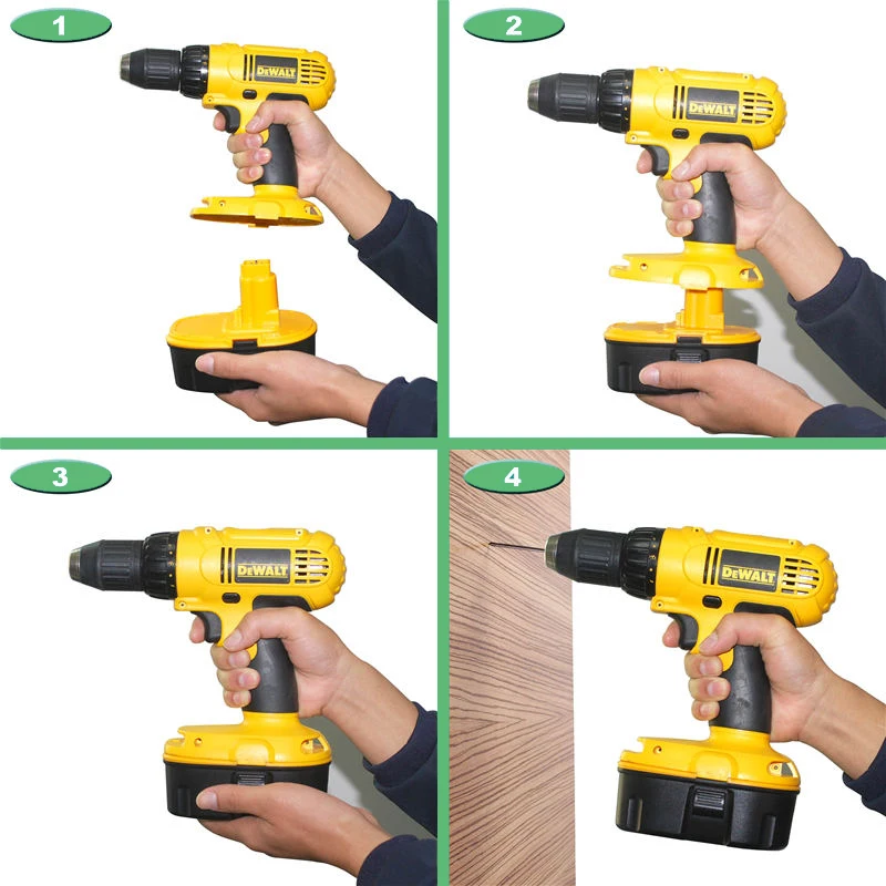 Никель-металлогидридный Электроинструмент 18 в 6 8 Ач для Dewalt DC9096 DE9039 DE9095 DW9098 DE9503