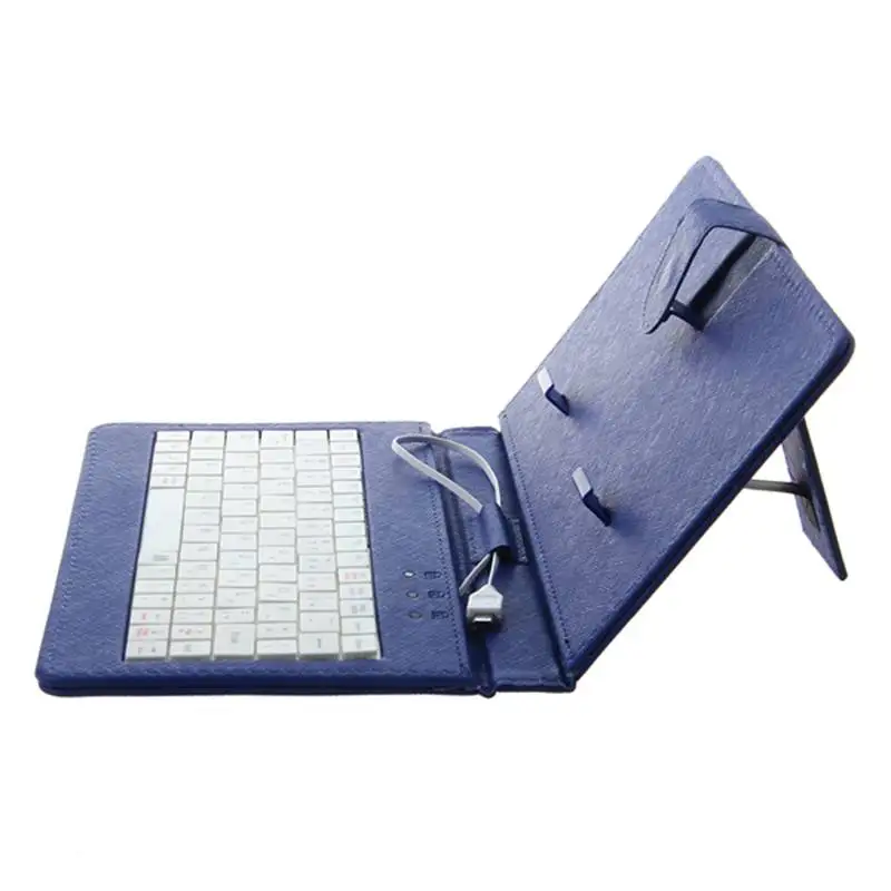 Универсальная Проводная клавиатура флип кобура для телефона Android 4 2 '' 6 8